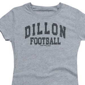 Friday Night Lights Dillon Football Woman&#39;s and Juniors Athletic Heather Shirts