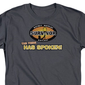 Survivor The Tribe Has Spoken Charcoal Shirts