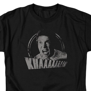Star Trek Khan Distressed Black Shirts
