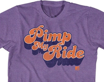 MTV Pimp My Ride Heather Purple Shirts
