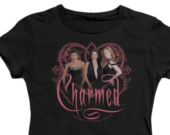 Charmed Girls Woman's and Juniors Black Shirts