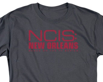 NCIS: New Orleans Logo Charcoal Shirts