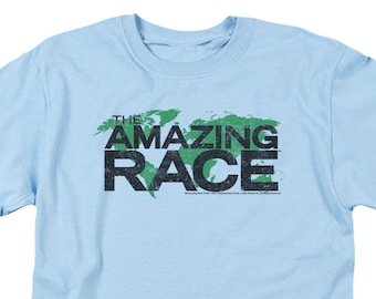 The Amazing Race World Light Blue Shirts