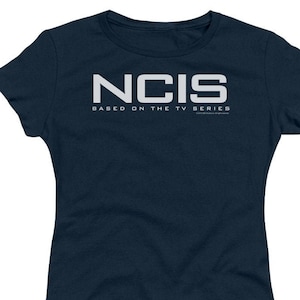 NCIS Logo Woman&#39;s and Juniors Navy Shirts
