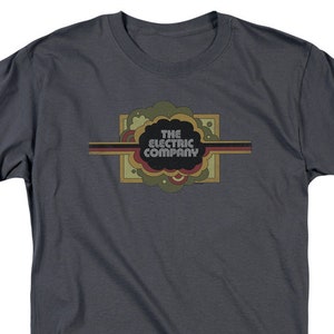 The Electric Company Logo Charcoal Shirts