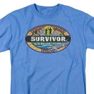 Survivor Redemption Island Carolina Blue Shirts
