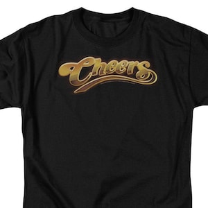 Cheers Logo Black Shirts