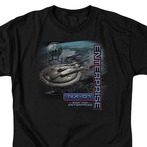 Star Trek Enterprise NX 01 Black Shirts