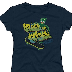 Gumby Green and Extreme Woman&#39;s and Juniors Navy Shirts