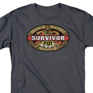 Survivor Fiji Charcoal Shirts