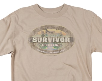 Survivor Tocantins Distressed Sand Shirts