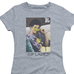 Saved By The Bell Sup Ladies Woman&#39;s and Juniors Athletic Heather Shirts