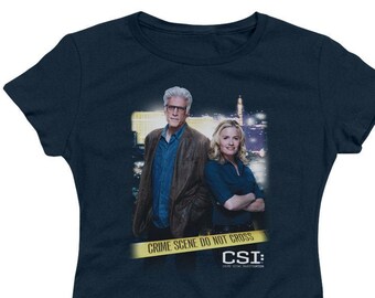 CSI D.B and Catherine Woman's and Juniors Navy Shirts