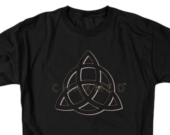 Charmed Triquetra Logo Black Shirts