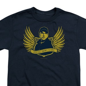 NCIS Special Agent Gibbs Wings Kid&#39;s Navy Shirts