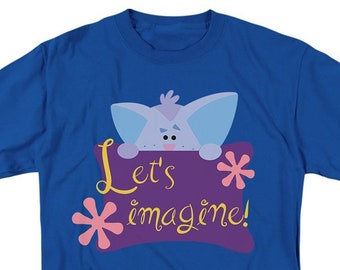Blue's Clues Let's Imagine Royal Blue Shirts