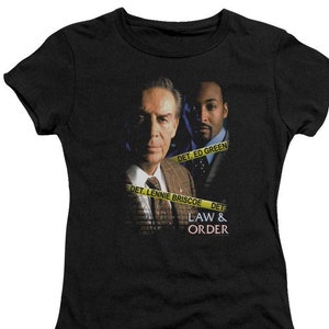 Law & Order Briscoe and Green Woman's and Juniors Black Shirts