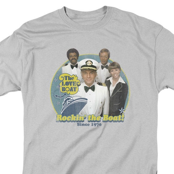 The Love Boat Rockin' The Boat Since 1976 Silver Shirts