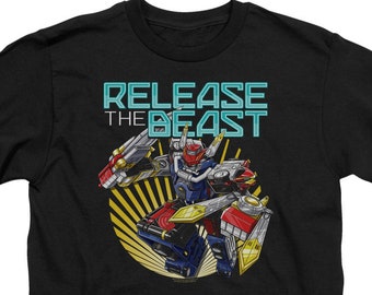 Power Rangers Release The Beast Kid's Black Shirts