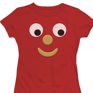Gumby Blockhead J Woman&#39;s and Juniors Red Shirts