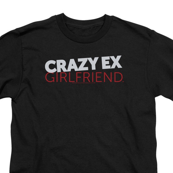 Crazy Ex-Girlfriend Logo Kid's Black Shirts