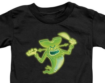 SpongeBob SquarePants The Flying Dutchman Youth and Women's Black Shirts