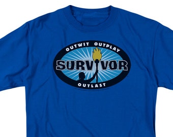 Survivor Blue Burst Royal Blue Shirts