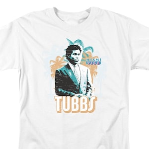 Miami Vice Tubbs Adult White Shirts