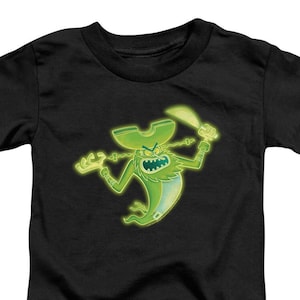SpongeBob SquarePants The Flying Dutchman Youth and Women&#39;s Black Shirts
