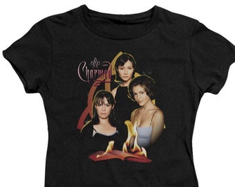 Charmed Original Three Woman's and Juniors Black Shirts