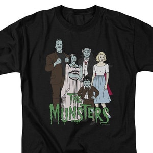 The Munsters Family Black Shirts