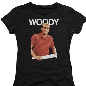 Cheers Woody Allen Woman&#39;s and Juniors Black Shirts