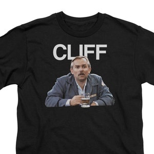 Cheers Cliff Clavin Kid&#39;s Black Shirts