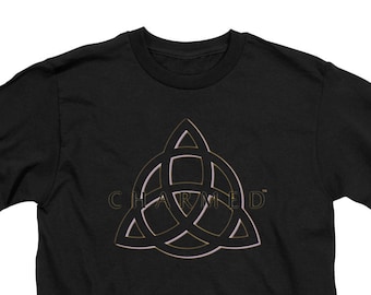 Charmed Triquetra Logo Kid's Black Shirts