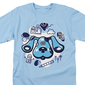 Blue&#39;s Clues and Friends Light Blue Shirts
