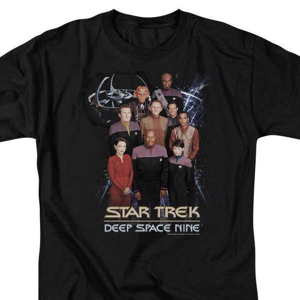 Star Trek Deep Space Crew Black Shirts