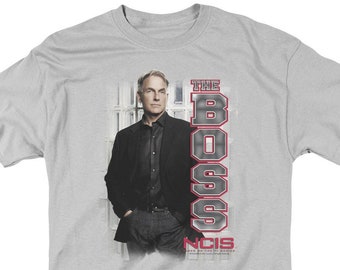 NCIS Gibbs The Boss Silver Shirts