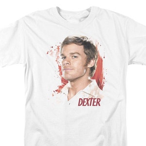 Dexter Blood Splatter White Shirts