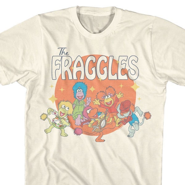 Fraggle Rock Circle Natural Shirts