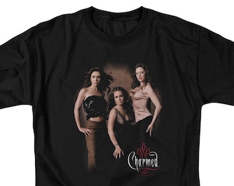 Charmed Three Hot Witches Black Shirts