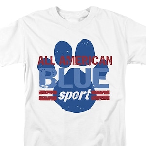 Blue&#39;s Clues All American Sport White Shirts