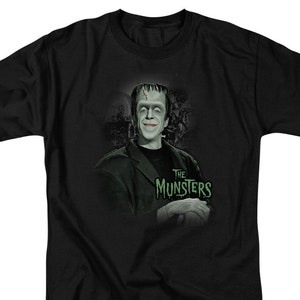 The Munsters Herman The Man of The House Black Shirts