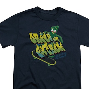 Gumby Green and Extreme Kid&#39;s Navy Shirts