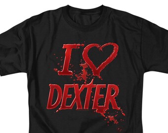 Dexter I Love Dexter Black Shirts