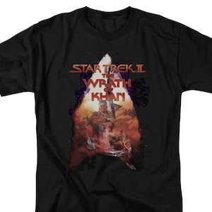 Star Trek The Wrath of Khan Black Shirts