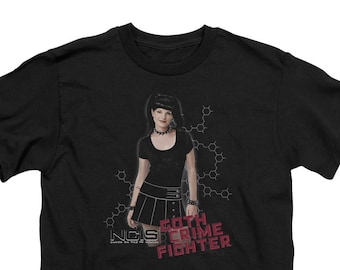 NCIS Goth Crime Fighter Kid's Black Shirts