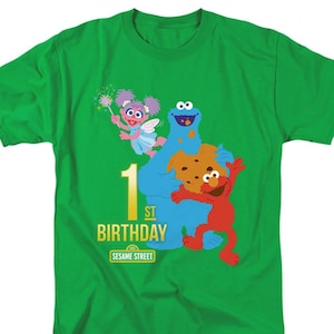 Elmo 1st birthday shirt online