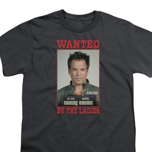 NCIS Wanted By The Ladies Kid&#39;s Charcoal Shirts
