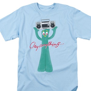 Gumby Clay Anything Light Blue Shirts