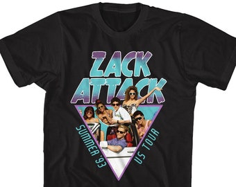 coldrain Tシャツ 2024 SUMMER ATTACK Lサイズ Saved by the Bell Zack Attack Summer '93 US Tour Black Shirts - Etsy